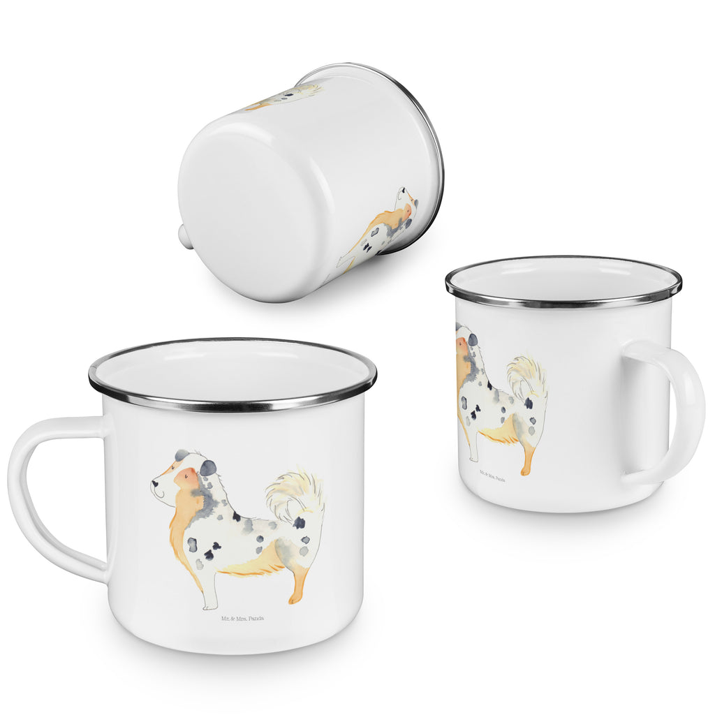 Camping Emaille Tasse Australien Shepherd Campingtasse, Trinkbecher, Metalltasse, Outdoor Tasse, Emaille Trinkbecher, Blechtasse Outdoor, Emaille Campingbecher, Edelstahl Trinkbecher, Metalltasse für Camping, Kaffee Blechtasse, Camping Tasse Metall, Hund, Hundemotiv, Haustier, Hunderasse, Tierliebhaber, Hundebesitzer, Sprüche, Australien Shepherd, Shepherd, Hundeliebe, Familienhund, Spruch