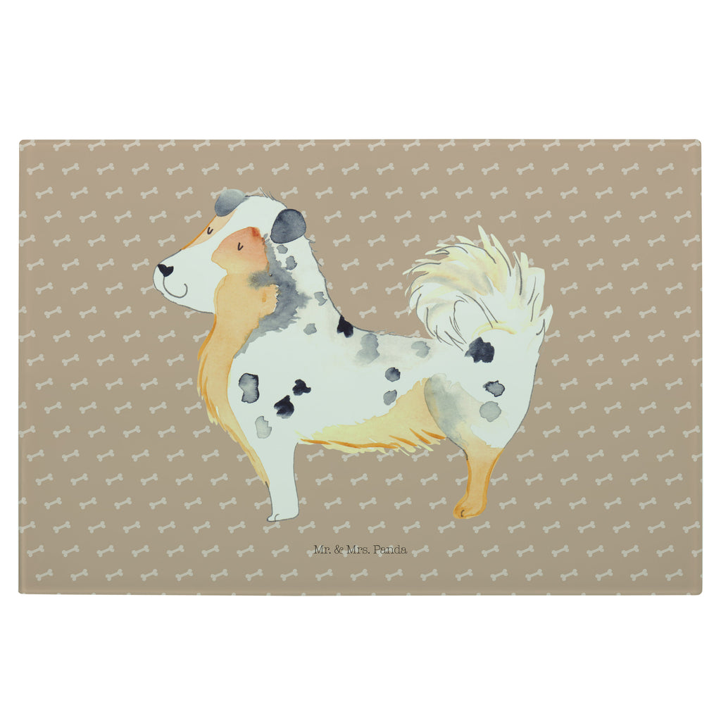 Medium Glas Schneidbrett Australien Shepherd Glasschneidebrett, Schneidebrett, Hund, Hundemotiv, Haustier, Hunderasse, Tierliebhaber, Hundebesitzer, Sprüche, Australien Shepherd, Shepherd, Hundeliebe, Familienhund, Spruch