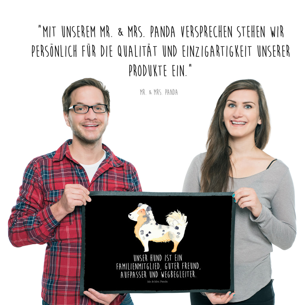 Fußmatte Australien Shepherd Australien Shepherd, Hund, Shepherd, Hundeliebe, Familienhund, Spruch, Sprüche Türvorleger, Schmutzmatte, Fußabtreter, Matte, Schmutzfänger, Fußabstreifer, Schmutzfangmatte, Türmatte, Motivfußmatte,  Haustürmatte, Vorleger  Hund, Hundemotiv, Haustier, Hunderasse, Tierliebhaber, Hundebesitzer, Sprüche