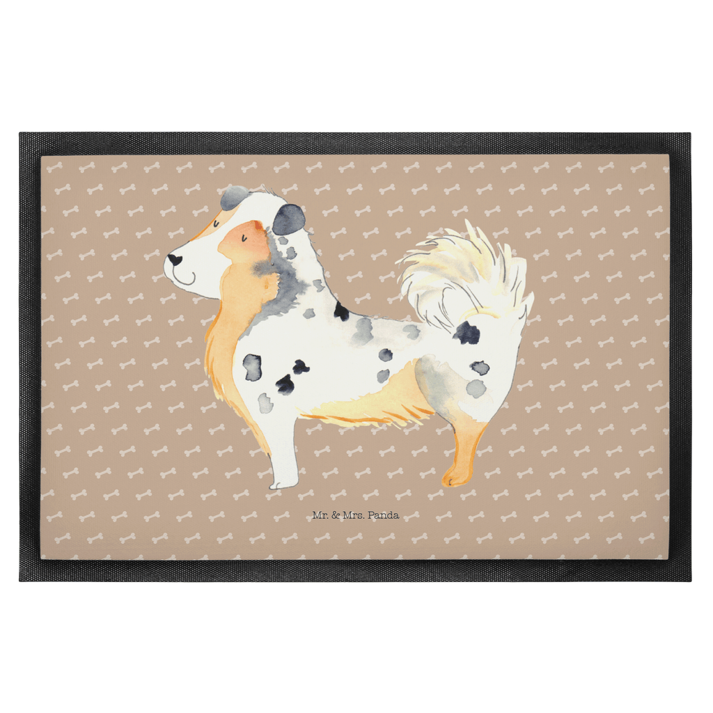 Fußmatte Australien Shepherd Australien Shepherd, Hund, Shepherd, Hundeliebe, Familienhund, Spruch, Sprüche Türvorleger, Schmutzmatte, Fußabtreter, Matte, Schmutzfänger, Fußabstreifer, Schmutzfangmatte, Türmatte, Motivfußmatte,  Haustürmatte, Vorleger  Hund, Hundemotiv, Haustier, Hunderasse, Tierliebhaber, Hundebesitzer, Sprüche