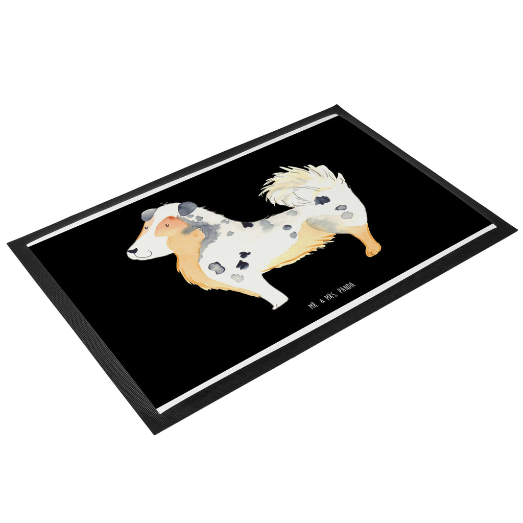 Fußmatte Australien Shepherd Australien Shepherd, Hund, Shepherd, Hundeliebe, Familienhund, Spruch, Sprüche Türvorleger, Schmutzmatte, Fußabtreter, Matte, Schmutzfänger, Fußabstreifer, Schmutzfangmatte, Türmatte, Motivfußmatte,  Haustürmatte, Vorleger  Hund, Hundemotiv, Haustier, Hunderasse, Tierliebhaber, Hundebesitzer, Sprüche