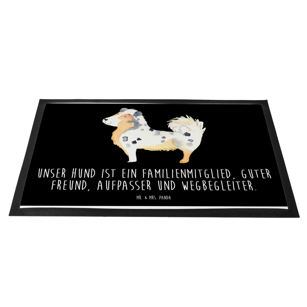 Fußmatte Australien Shepherd Australien Shepherd, Hund, Shepherd, Hundeliebe, Familienhund, Spruch, Sprüche Türvorleger, Schmutzmatte, Fußabtreter, Matte, Schmutzfänger, Fußabstreifer, Schmutzfangmatte, Türmatte, Motivfußmatte,  Haustürmatte, Vorleger  Hund, Hundemotiv, Haustier, Hunderasse, Tierliebhaber, Hundebesitzer, Sprüche