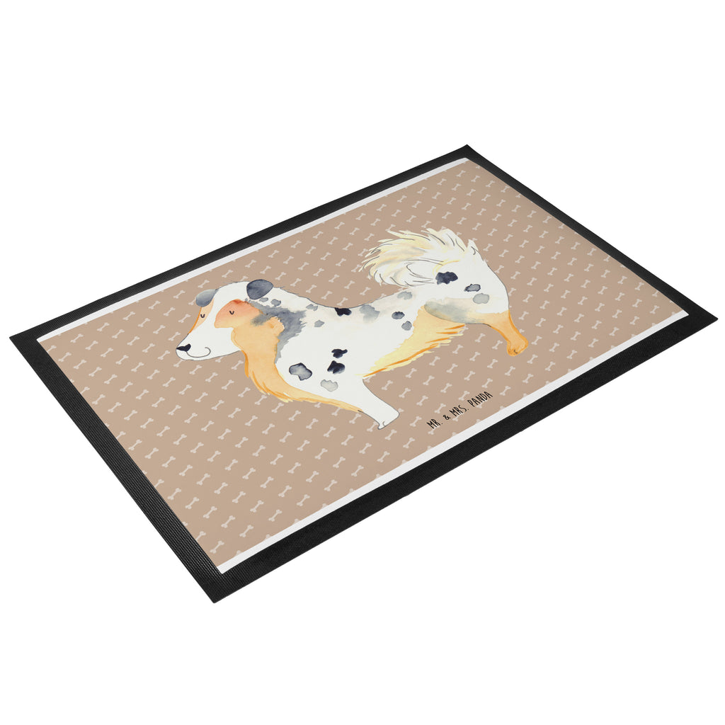 Fußmatte Australien Shepherd Australien Shepherd, Hund, Shepherd, Hundeliebe, Familienhund, Spruch, Sprüche Türvorleger, Schmutzmatte, Fußabtreter, Matte, Schmutzfänger, Fußabstreifer, Schmutzfangmatte, Türmatte, Motivfußmatte,  Haustürmatte, Vorleger  Hund, Hundemotiv, Haustier, Hunderasse, Tierliebhaber, Hundebesitzer, Sprüche