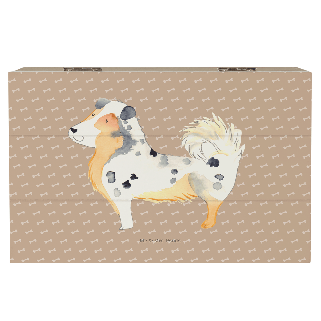 Holzkiste Australien Shepherd Holzkiste, Kiste, Schatzkiste, Truhe, Schatulle, XXL, Erinnerungsbox, Erinnerungskiste, Dekokiste, Aufbewahrungsbox, Hund, Hundemotiv, Haustier, Hunderasse, Tierliebhaber, Hundebesitzer, Sprüche, Australien Shepherd, Shepherd, Hundeliebe, Familienhund, Spruch
