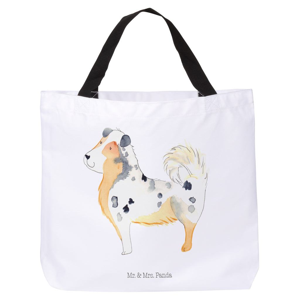 Shopper Australien Shepherd Beutel, Einkaufstasche, Tasche, Strandtasche, Einkaufsbeutel, Shopper, Schultasche, Freizeittasche, Tragebeutel, Schulbeutel, Alltagstasche, Hund, Hundemotiv, Haustier, Hunderasse, Tierliebhaber, Hundebesitzer, Sprüche, Australien Shepherd, Shepherd, Hundeliebe, Familienhund, Spruch