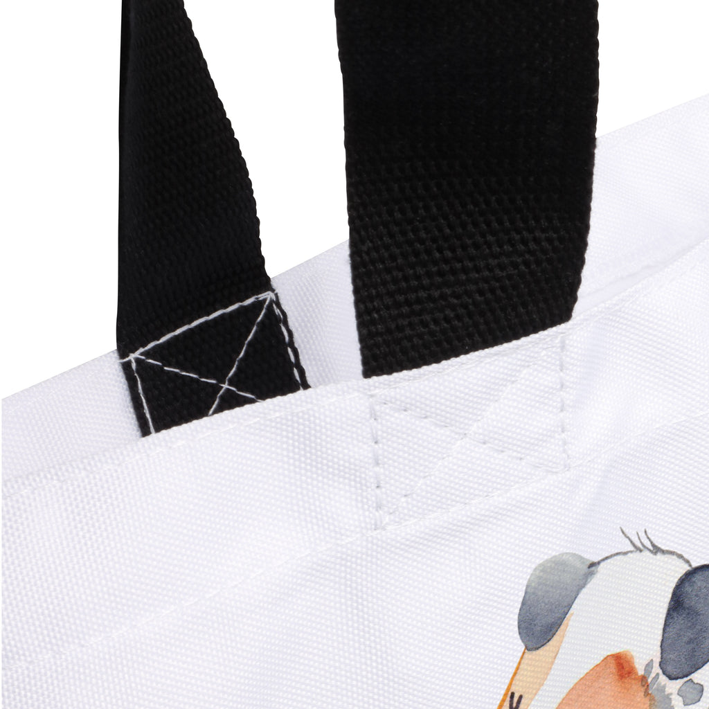 Shopper Australien Shepherd Beutel, Einkaufstasche, Tasche, Strandtasche, Einkaufsbeutel, Shopper, Schultasche, Freizeittasche, Tragebeutel, Schulbeutel, Alltagstasche, Hund, Hundemotiv, Haustier, Hunderasse, Tierliebhaber, Hundebesitzer, Sprüche, Australien Shepherd, Shepherd, Hundeliebe, Familienhund, Spruch