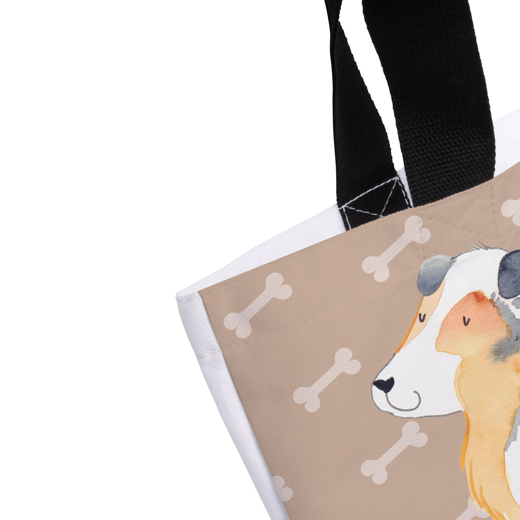 Shopper Australien Shepherd Beutel, Einkaufstasche, Tasche, Strandtasche, Einkaufsbeutel, Shopper, Schultasche, Freizeittasche, Tragebeutel, Schulbeutel, Alltagstasche, Hund, Hundemotiv, Haustier, Hunderasse, Tierliebhaber, Hundebesitzer, Sprüche, Australien Shepherd, Shepherd, Hundeliebe, Familienhund, Spruch