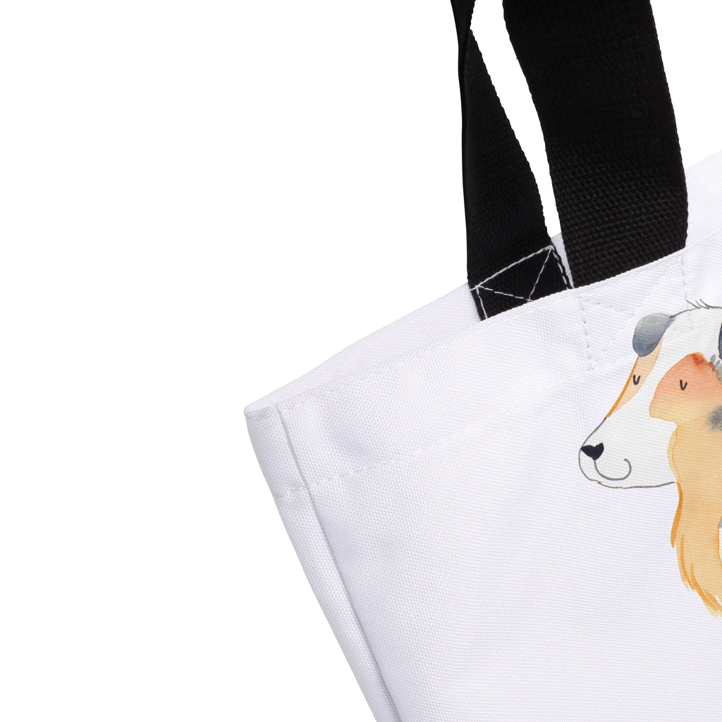 Shopper Australien Shepherd Beutel, Einkaufstasche, Tasche, Strandtasche, Einkaufsbeutel, Shopper, Schultasche, Freizeittasche, Tragebeutel, Schulbeutel, Alltagstasche, Hund, Hundemotiv, Haustier, Hunderasse, Tierliebhaber, Hundebesitzer, Sprüche, Australien Shepherd, Shepherd, Hundeliebe, Familienhund, Spruch