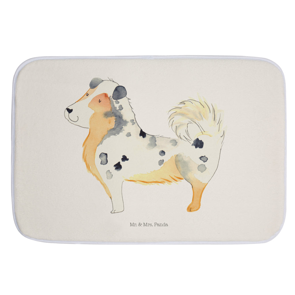 Badvorleger Australien Shepherd Badematte, Badteppich, Duschvorleger, Badezimmerteppich, Badezimmermatte, Badvorleger, Duschmatte, Duschteppich, Hund, Hundemotiv, Haustier, Hunderasse, Tierliebhaber, Hundebesitzer, Sprüche, Australien Shepherd, Shepherd, Hundeliebe, Familienhund, Spruch