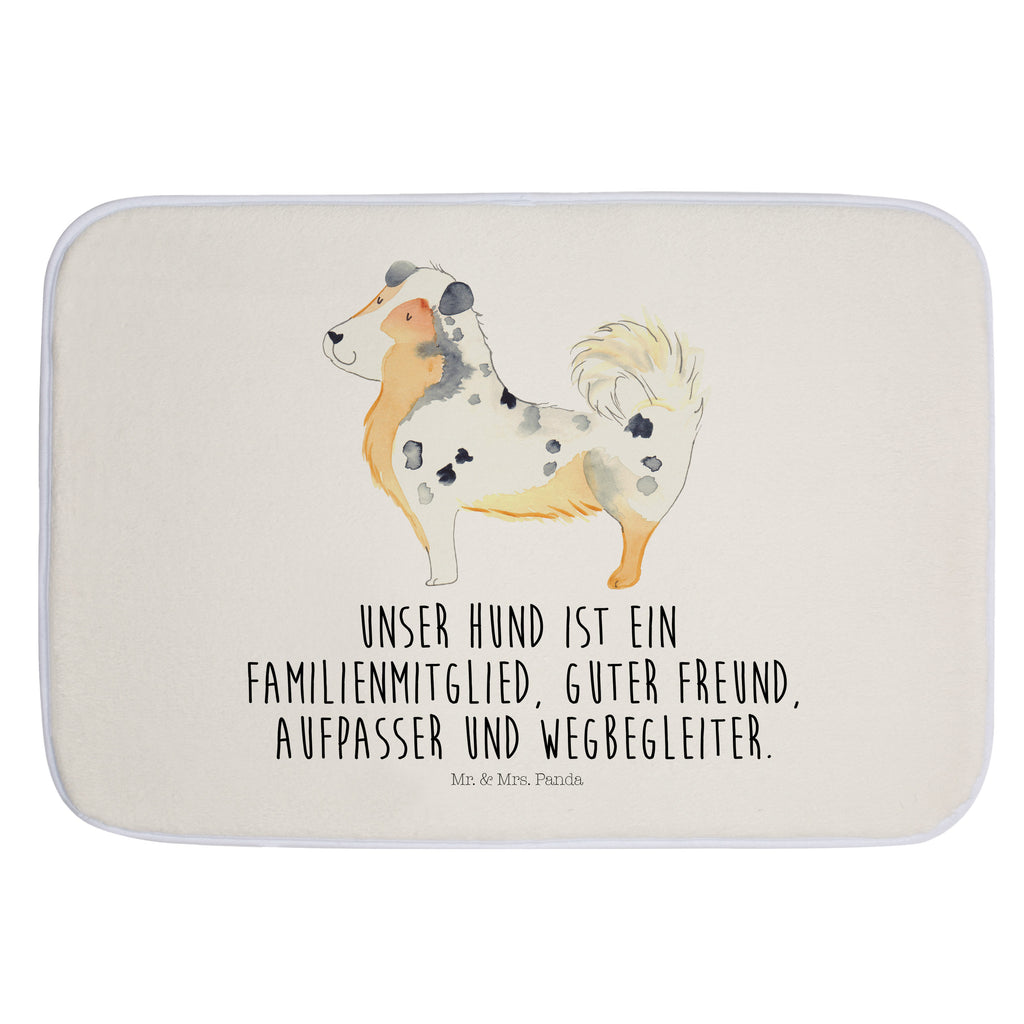 Badvorleger Australien Shepherd Badematte, Badteppich, Duschvorleger, Badezimmerteppich, Badezimmermatte, Badvorleger, Duschmatte, Duschteppich, Hund, Hundemotiv, Haustier, Hunderasse, Tierliebhaber, Hundebesitzer, Sprüche, Australien Shepherd, Shepherd, Hundeliebe, Familienhund, Spruch