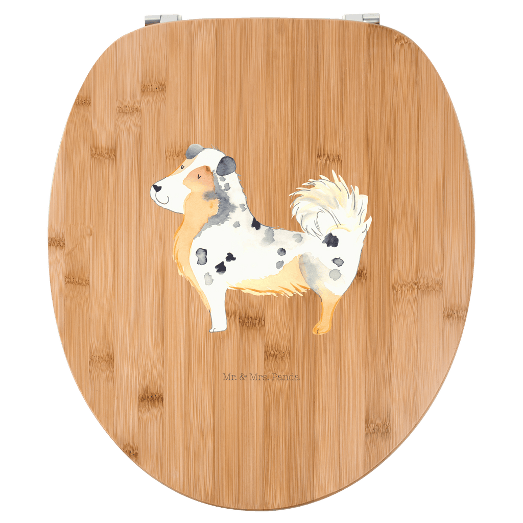 Motiv WC Sitz Australien Shepherd Klobrille, Klodeckel, Toilettendeckel, WC-Sitz, Toilette, Hund, Hundemotiv, Haustier, Hunderasse, Tierliebhaber, Hundebesitzer, Sprüche, Australien Shepherd, Shepherd, Hundeliebe, Familienhund, Spruch