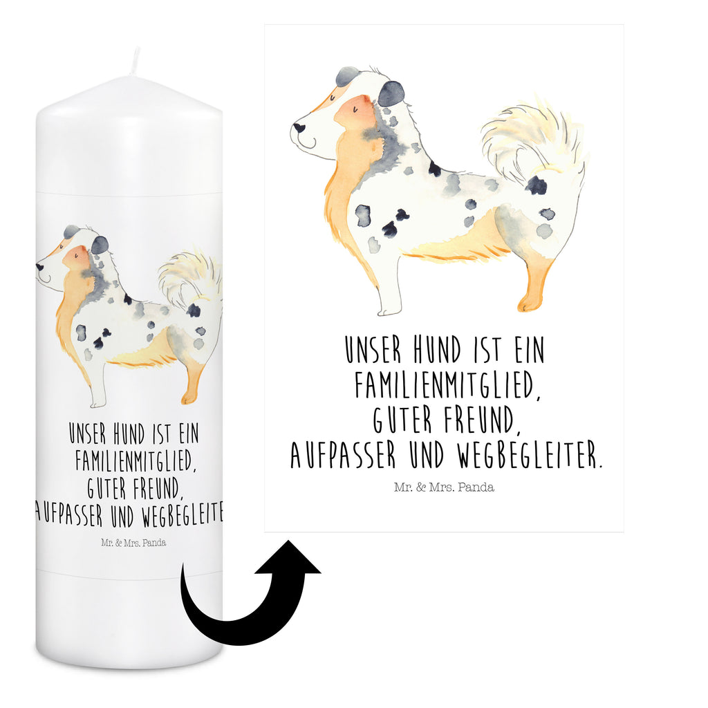 Kerze Australien Shepherd Kerze, Taufkerze, Kommunionskerze, Geburtstagskerze, Geschenk Kerze, Taufgeschenk Kerze, Kerze mit Druck, Besondere Kerze, Geschenkidee Kerze, Kerze für Kommunion, Geburtstag Kerze, Kommunion Kerze, Hund, Hundemotiv, Haustier, Hunderasse, Tierliebhaber, Hundebesitzer, Sprüche, Australien Shepherd, Shepherd, Hundeliebe, Familienhund, Spruch
