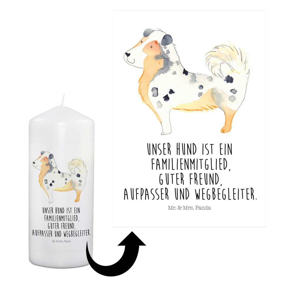 Kerze Australien Shepherd Kerze, Taufkerze, Kommunionskerze, Geburtstagskerze, Geschenk Kerze, Taufgeschenk Kerze, Kerze mit Druck, Besondere Kerze, Geschenkidee Kerze, Kerze für Kommunion, Geburtstag Kerze, Kommunion Kerze, Hund, Hundemotiv, Haustier, Hunderasse, Tierliebhaber, Hundebesitzer, Sprüche, Australien Shepherd, Shepherd, Hundeliebe, Familienhund, Spruch