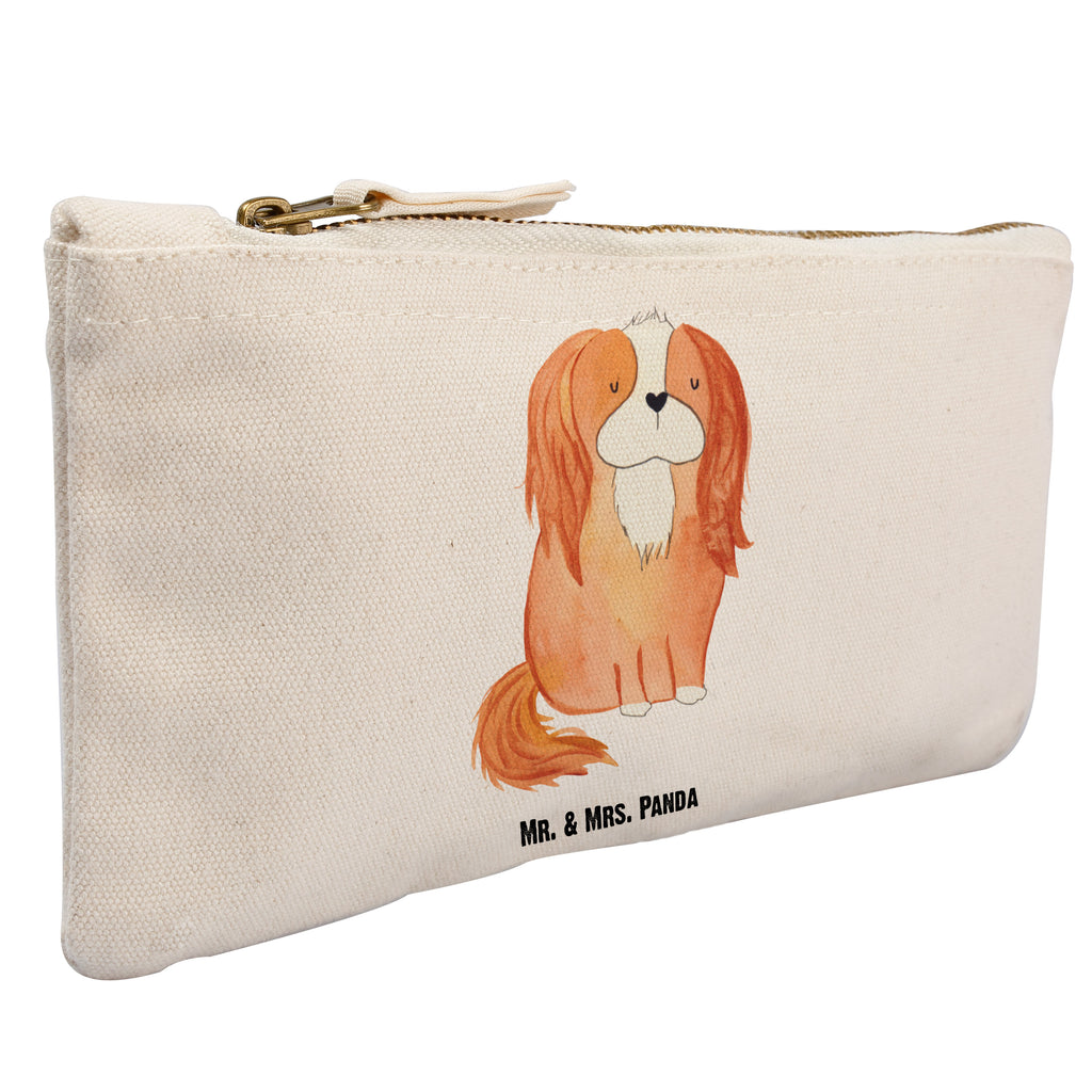 Schminktasche Cavalier King Charles Spaniel Schminktasche, Kosmetiktasche, Kosmetikbeutel, Stiftemäppchen, Etui, Federmappe, Makeup, XXL, Schminketui, Kosmetiketui, Schlamperetui, Hund, Hundemotiv, Haustier, Hunderasse, Tierliebhaber, Hundebesitzer, Sprüche, Cavalier King Charles Spaniel, Cockerspaniel, Spaniel, Spruch, schönster Hund