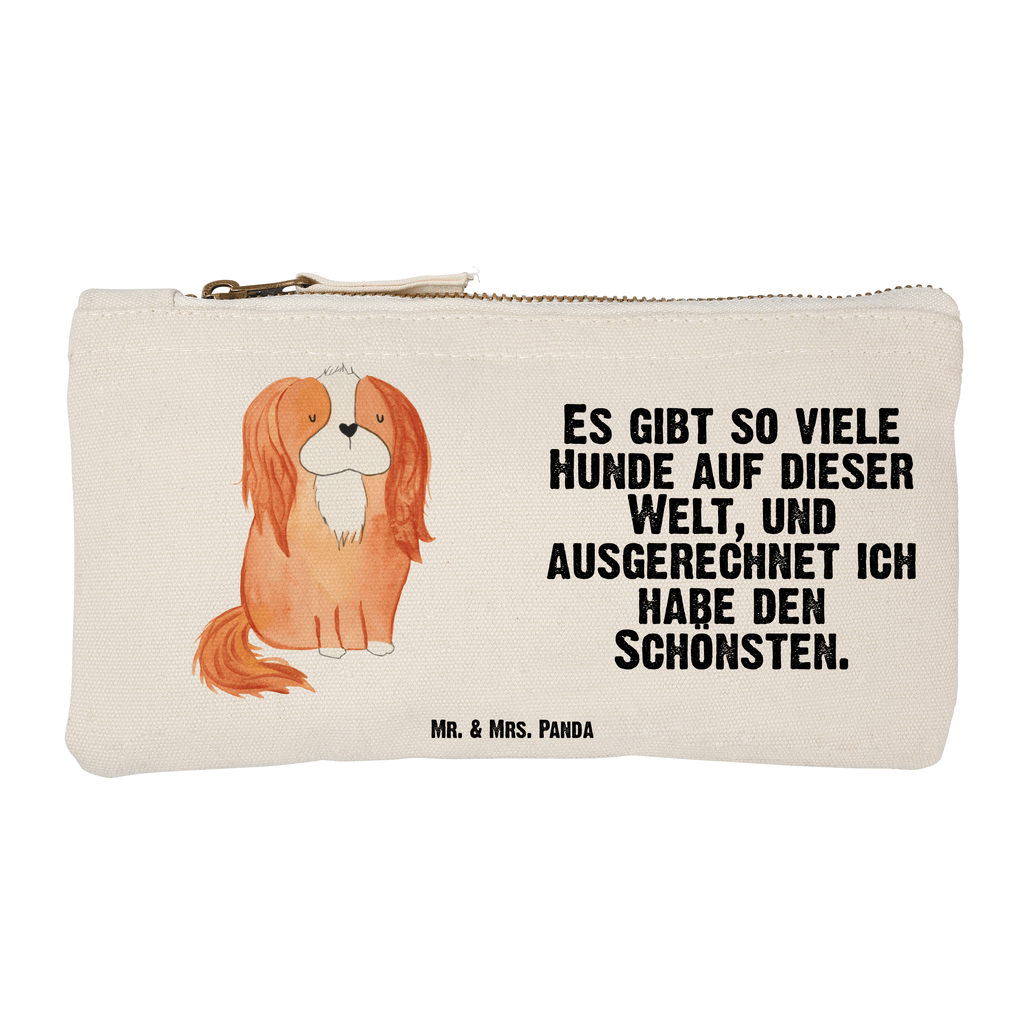 Schminktasche Cavalier King Charles Spaniel Schminktasche, Kosmetiktasche, Kosmetikbeutel, Stiftemäppchen, Etui, Federmappe, Makeup, XXL, Schminketui, Kosmetiketui, Schlamperetui, Hund, Hundemotiv, Haustier, Hunderasse, Tierliebhaber, Hundebesitzer, Sprüche, Cavalier King Charles Spaniel, Cockerspaniel, Spaniel, Spruch, schönster Hund