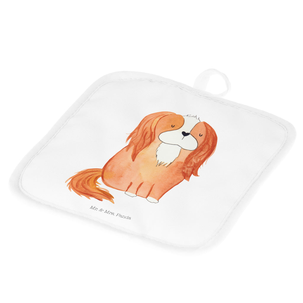 2er Set Topflappen  Cavalier King Charles Spaniel Topflappen, Topfuntersetzer, Ofenhandschuh, Topflappen Set, Topflappen lustig, Topflappen mit Spruch, Hund, Hundemotiv, Haustier, Hunderasse, Tierliebhaber, Hundebesitzer, Sprüche, Cavalier King Charles Spaniel, Cockerspaniel, Spaniel, Spruch, schönster Hund