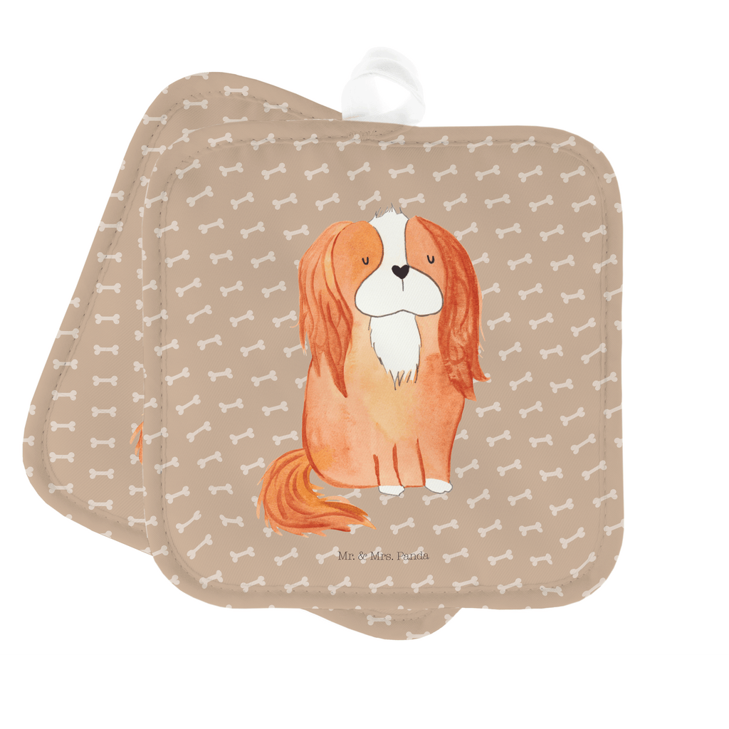 2er Set Topflappen  Cavalier King Charles Spaniel Topflappen, Topfuntersetzer, Ofenhandschuh, Topflappen Set, Topflappen lustig, Topflappen mit Spruch, Hund, Hundemotiv, Haustier, Hunderasse, Tierliebhaber, Hundebesitzer, Sprüche, Cavalier King Charles Spaniel, Cockerspaniel, Spaniel, Spruch, schönster Hund