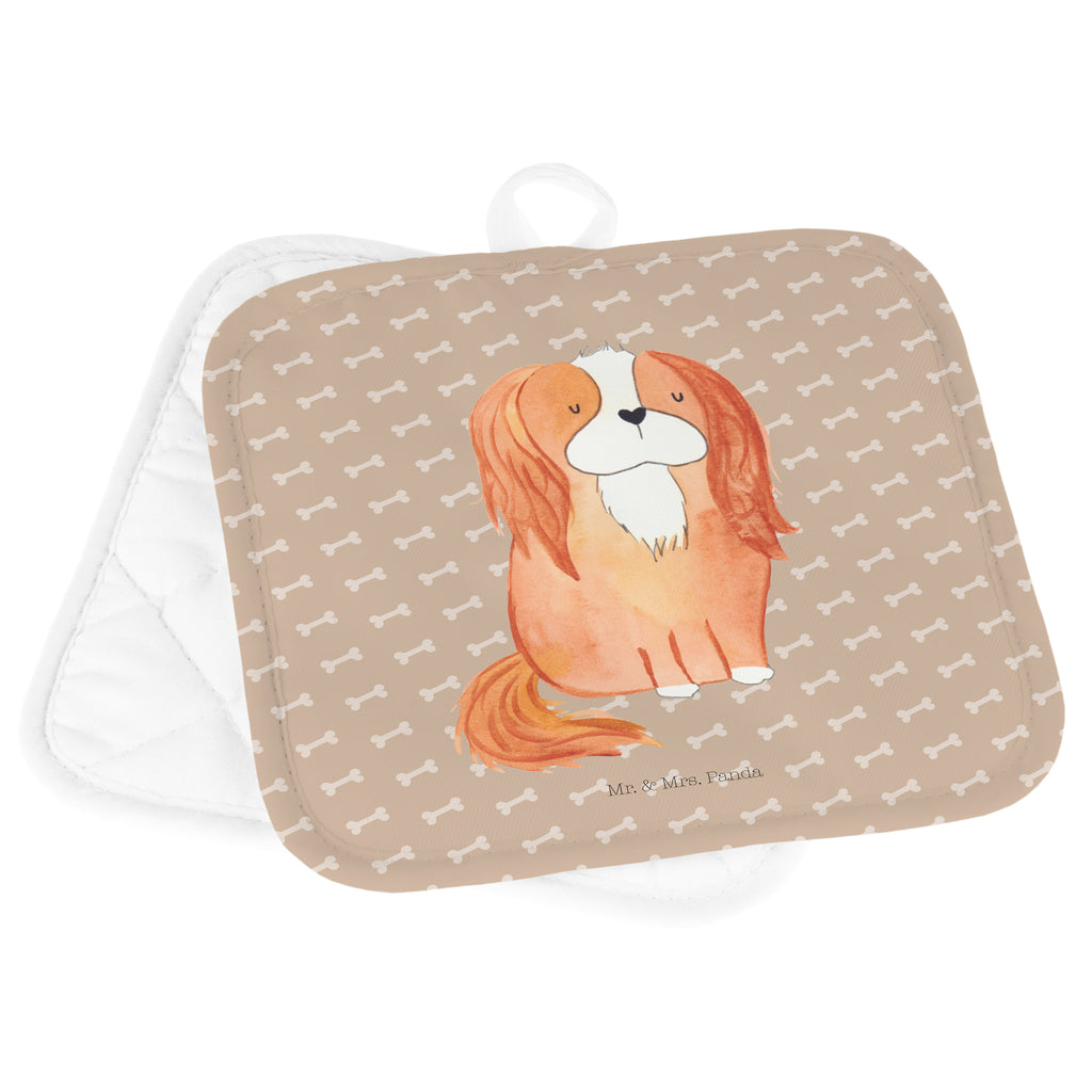2er Set Topflappen  Cavalier King Charles Spaniel Topflappen, Topfuntersetzer, Ofenhandschuh, Topflappen Set, Topflappen lustig, Topflappen mit Spruch, Hund, Hundemotiv, Haustier, Hunderasse, Tierliebhaber, Hundebesitzer, Sprüche, Cavalier King Charles Spaniel, Cockerspaniel, Spaniel, Spruch, schönster Hund