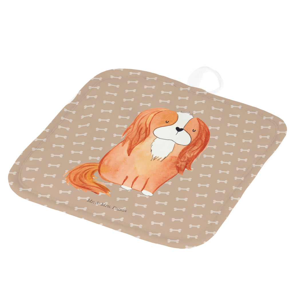 2er Set Topflappen  Cavalier King Charles Spaniel Topflappen, Topfuntersetzer, Ofenhandschuh, Topflappen Set, Topflappen lustig, Topflappen mit Spruch, Hund, Hundemotiv, Haustier, Hunderasse, Tierliebhaber, Hundebesitzer, Sprüche, Cavalier King Charles Spaniel, Cockerspaniel, Spaniel, Spruch, schönster Hund
