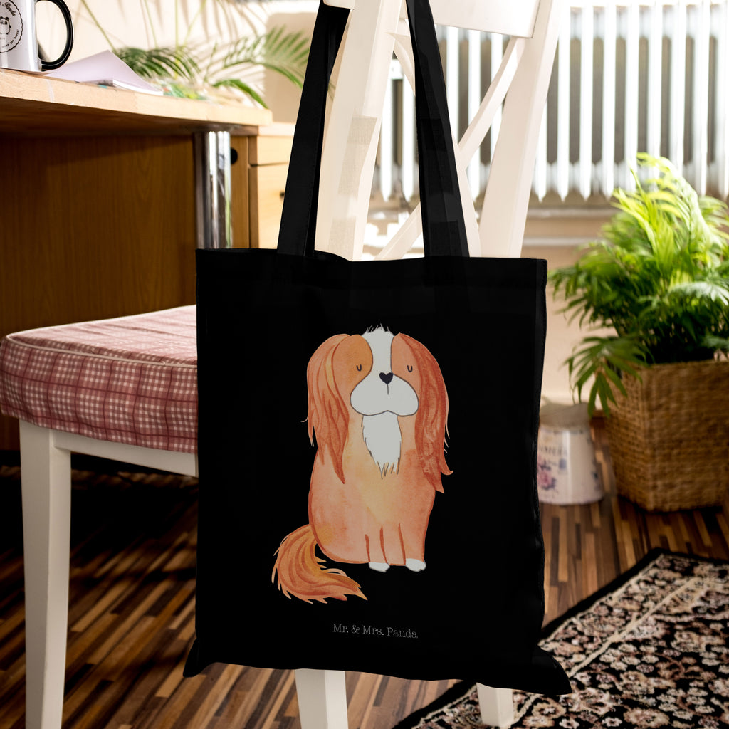 Tragetasche Cavalier King Charles Spaniel Beuteltasche, Beutel, Einkaufstasche, Jutebeutel, Stoffbeutel, Hund, Hundemotiv, Haustier, Hunderasse, Tierliebhaber, Hundebesitzer, Sprüche, Cavalier King Charles Spaniel, Cockerspaniel, Spaniel, Spruch, schönster Hund