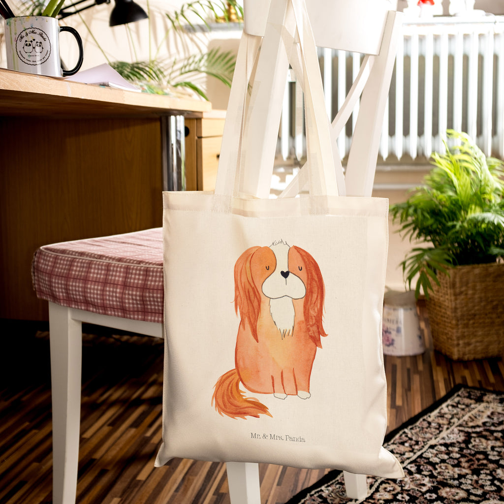 Tragetasche Cavalier King Charles Spaniel Beuteltasche, Beutel, Einkaufstasche, Jutebeutel, Stoffbeutel, Hund, Hundemotiv, Haustier, Hunderasse, Tierliebhaber, Hundebesitzer, Sprüche, Cavalier King Charles Spaniel, Cockerspaniel, Spaniel, Spruch, schönster Hund