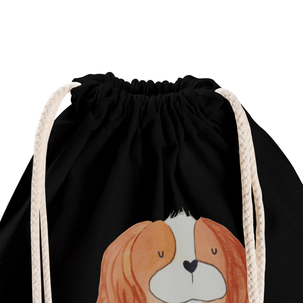Sportbeutel Cavalier King Charles Spaniel Turnbeutel, Beutel, Sporttasche, Tasche, Stoffbeutel, Hund, Hundemotiv, Haustier, Hunderasse, Tierliebhaber, Hundebesitzer, Sprüche, Cavalier King Charles Spaniel, Cockerspaniel, Spaniel, Spruch, schönster Hund