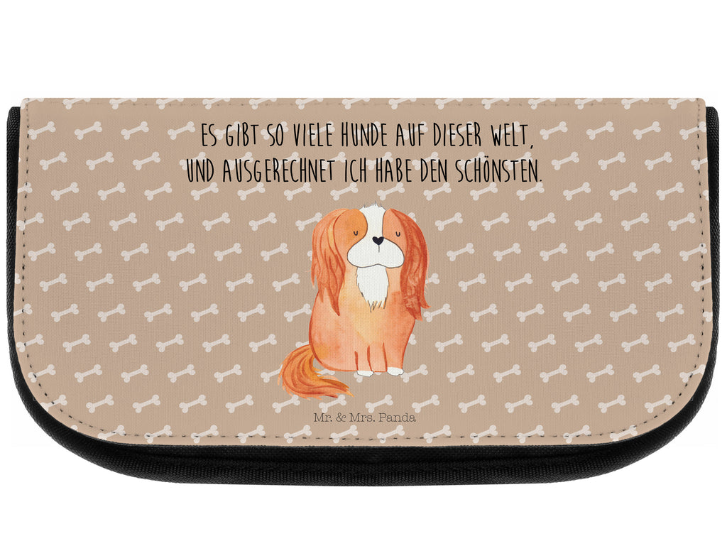 Kosmetiktasche Cavalier King Charles Spaniel Kosmetikbeutel, Kulturtasche, Kulturbeutel, Schminktasche, Make-Up Tasche, Hund, Hundemotiv, Haustier, Hunderasse, Tierliebhaber, Hundebesitzer, Sprüche, Cavalier King Charles Spaniel, Cockerspaniel, Spaniel, Spruch, schönster Hund