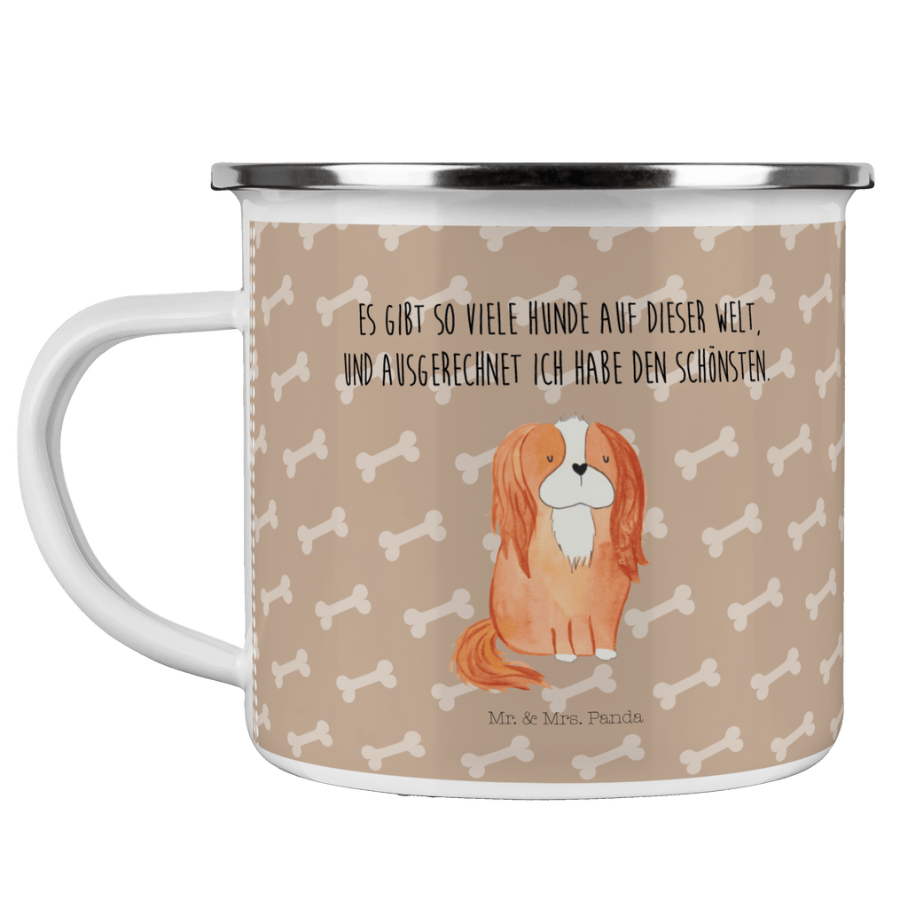 Camping Emaille Tasse Cavalier King Charles Spaniel Campingtasse, Trinkbecher, Metalltasse, Outdoor Tasse, Emaille Trinkbecher, Blechtasse Outdoor, Emaille Campingbecher, Edelstahl Trinkbecher, Metalltasse für Camping, Kaffee Blechtasse, Camping Tasse Metall, Hund, Hundemotiv, Haustier, Hunderasse, Tierliebhaber, Hundebesitzer, Sprüche, Cavalier King Charles Spaniel, Cockerspaniel, Spaniel, Spruch, schönster Hund