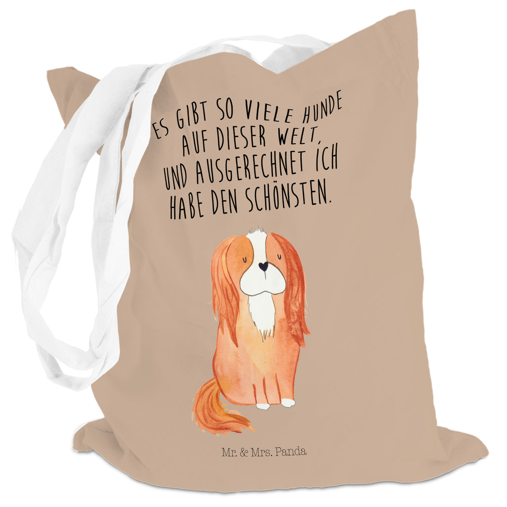Tragetasche Cavalier King Charles Spaniel Beuteltasche, Beutel, Einkaufstasche, Jutebeutel, Stoffbeutel, Hund, Hundemotiv, Haustier, Hunderasse, Tierliebhaber, Hundebesitzer, Sprüche, Cavalier King Charles Spaniel, Cockerspaniel, Spaniel, Spruch, schönster Hund