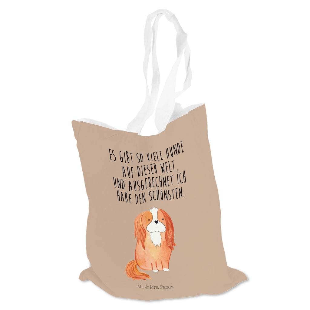 Tragetasche Cavalier King Charles Spaniel Beuteltasche, Beutel, Einkaufstasche, Jutebeutel, Stoffbeutel, Hund, Hundemotiv, Haustier, Hunderasse, Tierliebhaber, Hundebesitzer, Sprüche, Cavalier King Charles Spaniel, Cockerspaniel, Spaniel, Spruch, schönster Hund