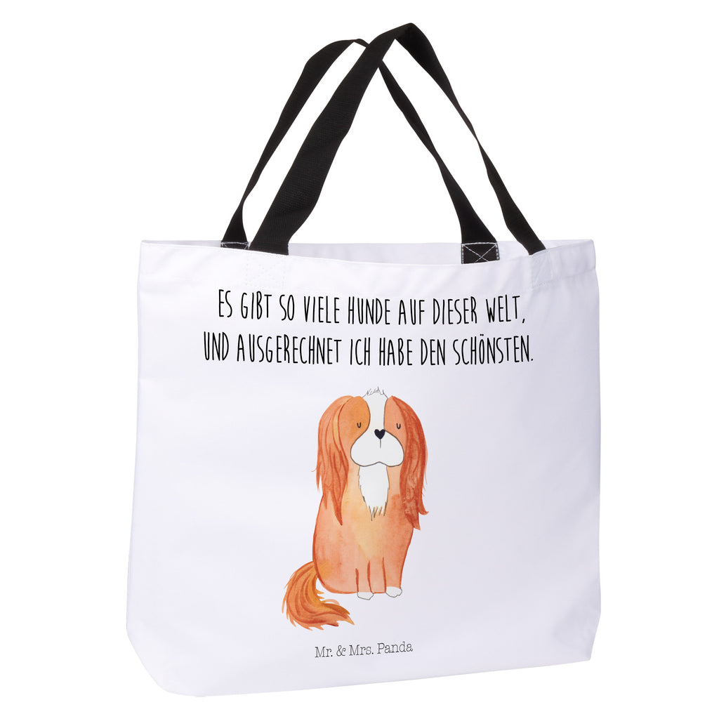 Shopper Cavalier King Charles Spaniel Beutel, Einkaufstasche, Tasche, Strandtasche, Einkaufsbeutel, Shopper, Schultasche, Freizeittasche, Tragebeutel, Schulbeutel, Alltagstasche, Hund, Hundemotiv, Haustier, Hunderasse, Tierliebhaber, Hundebesitzer, Sprüche, Cavalier King Charles Spaniel, Cockerspaniel, Spaniel, Spruch, schönster Hund