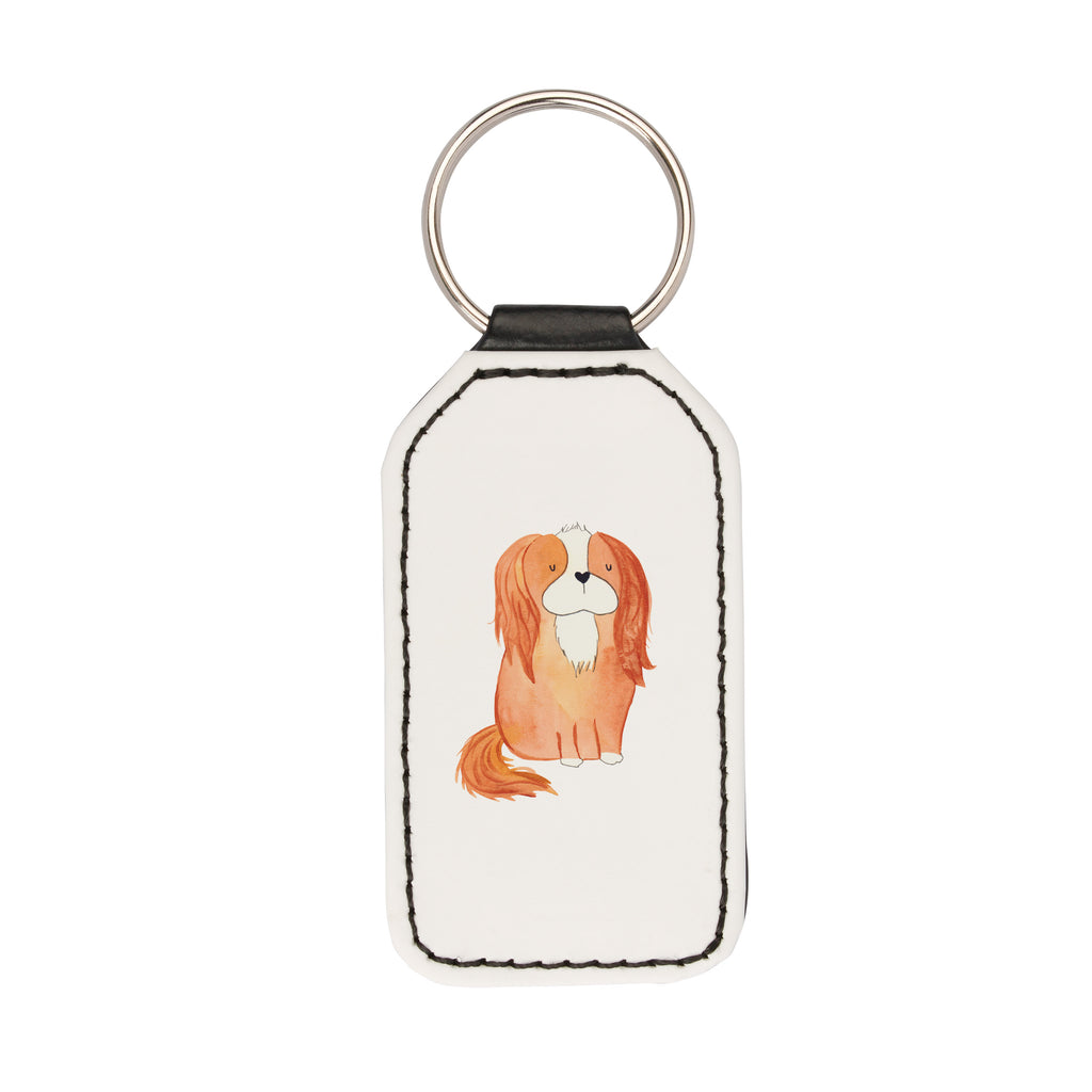 Rechteckig Schlüsselanhänger Cavalier King Charles Spaniel Schlüsselanhänger, Anhänger, Taschenanhänger, Glücksbringer, Schutzengel, Hund, Hundemotiv, Haustier, Hunderasse, Tierliebhaber, Hundebesitzer, Sprüche, Cavalier King Charles Spaniel, Cockerspaniel, Spaniel, Spruch, schönster Hund