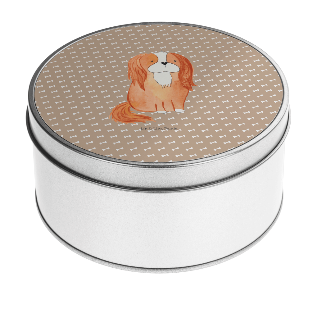 Blechdose rund Cavalier King Charles Spaniel Metalldose, Keksdose, Dose, Vorratsdose, Geschenkbox, Hund, Hundemotiv, Haustier, Hunderasse, Tierliebhaber, Hundebesitzer, Sprüche, Cavalier King Charles Spaniel, Cockerspaniel, Spaniel, Spruch, schönster Hund