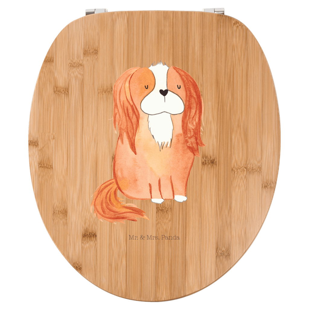 Motiv WC Sitz Cavalier King Charles Spaniel Klobrille, Klodeckel, Toilettendeckel, WC-Sitz, Toilette, Hund, Hundemotiv, Haustier, Hunderasse, Tierliebhaber, Hundebesitzer, Sprüche, Cavalier King Charles Spaniel, Cockerspaniel, Spaniel, Spruch, schönster Hund