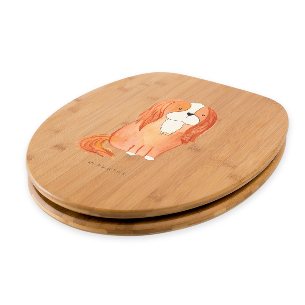 Motiv WC Sitz Cavalier King Charles Spaniel Klobrille, Klodeckel, Toilettendeckel, WC-Sitz, Toilette, Hund, Hundemotiv, Haustier, Hunderasse, Tierliebhaber, Hundebesitzer, Sprüche, Cavalier King Charles Spaniel, Cockerspaniel, Spaniel, Spruch, schönster Hund