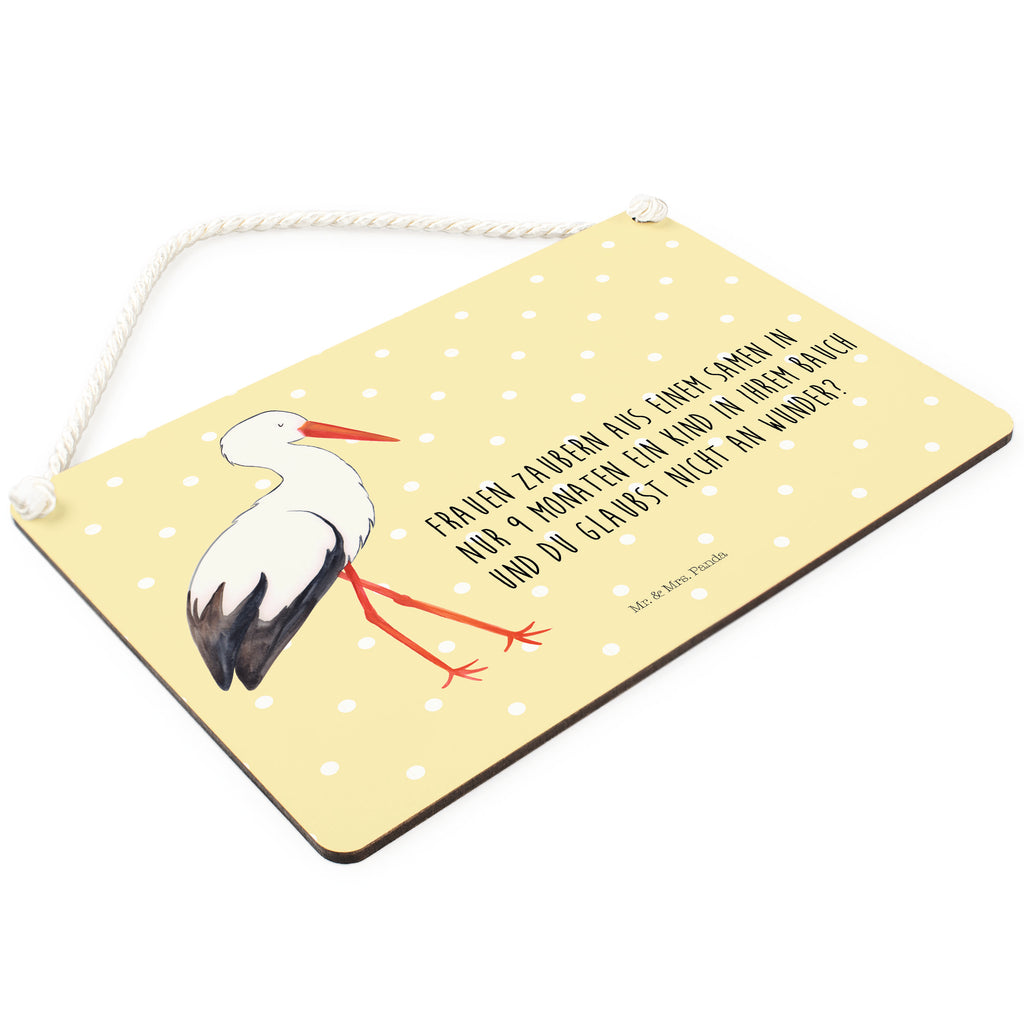 Deko Schild Storch Dekoschild, Deko Schild, Schild, Tür Schild, Türschild, Holzschild, Wandschild, Wanddeko, Tiermotive, Gute Laune, lustige Sprüche, Tiere, Storch, Störche, Schwangerschaft, Geburt, Mutter, Mütter, Mutter werden, Schwanger, Babybauch, Baby
