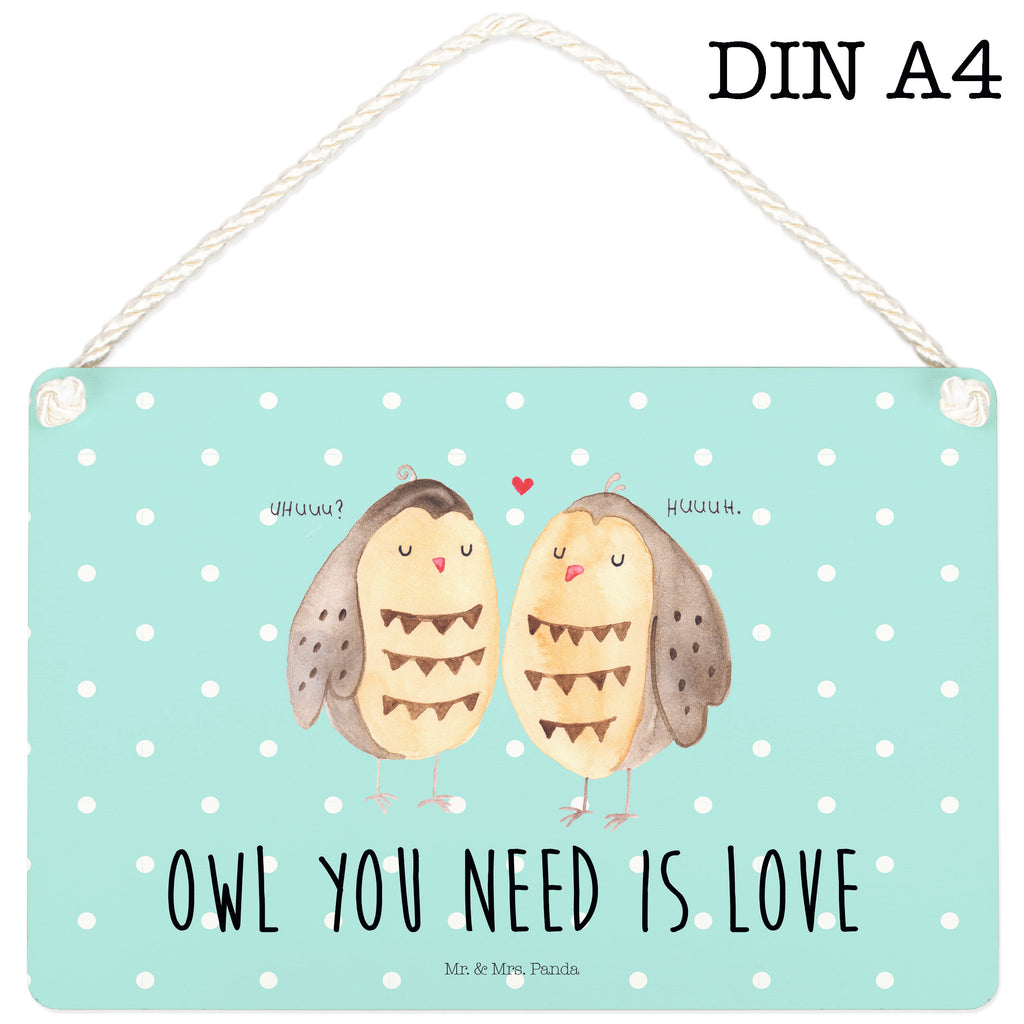 Deko Schild Eule Liebe Dekoschild, Deko Schild, Schild, Tür Schild, Türschild, Holzschild, Wandschild, Wanddeko, Eule, Eule Deko, Liebe, Hochzeit Spruch, Owl, All you need is love, Liebe Spruch, Freundin Geschenk, Freund, Wortspiel lustig