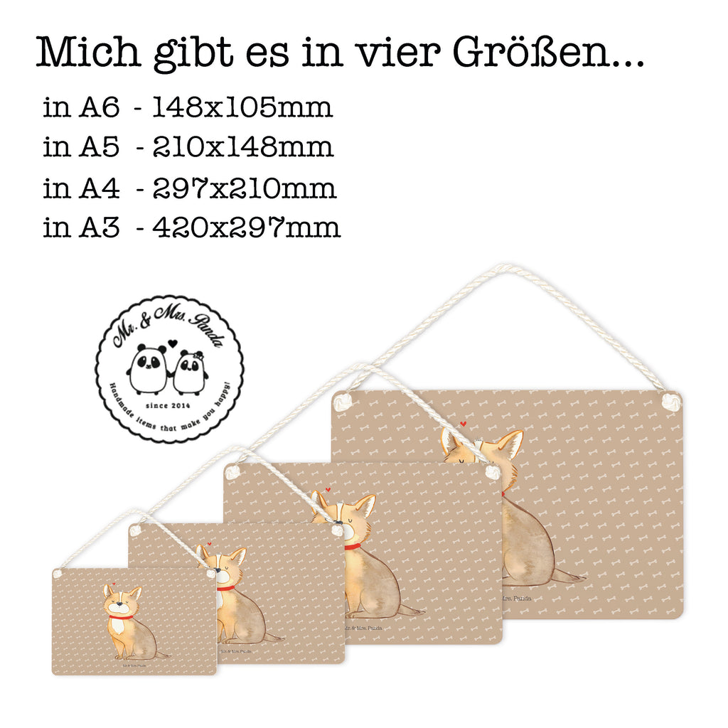 Deko Schild Hundeglück Dekoschild, Deko Schild, Schild, Tür Schild, Türschild, Holzschild, Wandschild, Wanddeko, Hund, Hundemotiv, Haustier, Hunderasse, Tierliebhaber, Hundebesitzer, Sprüche, Corgie, Hundeliebe, Spruch, Hundemama, Liebe