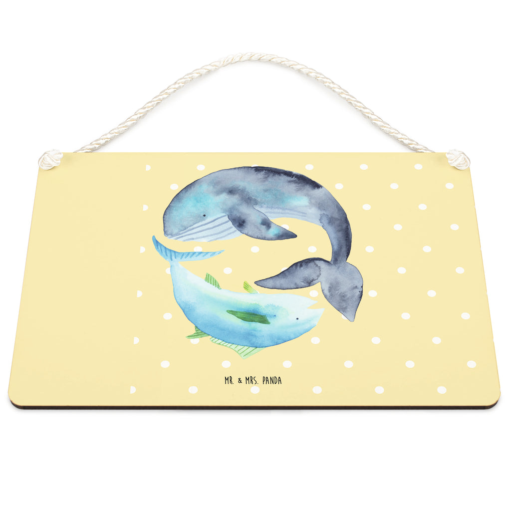 Deko Schild Walfisch & Thunfisch Dekoschild, Deko Schild, Schild, Tür Schild, Türschild, Holzschild, Wandschild, Wanddeko, Tiermotive, Gute Laune, lustige Sprüche, Tiere, Wal, Wahl, Tunfisch, Wortwitz lustig, Spruch lustig, Flachwitz, Witz, Spruch des Tages, Flachwitz Geschenk