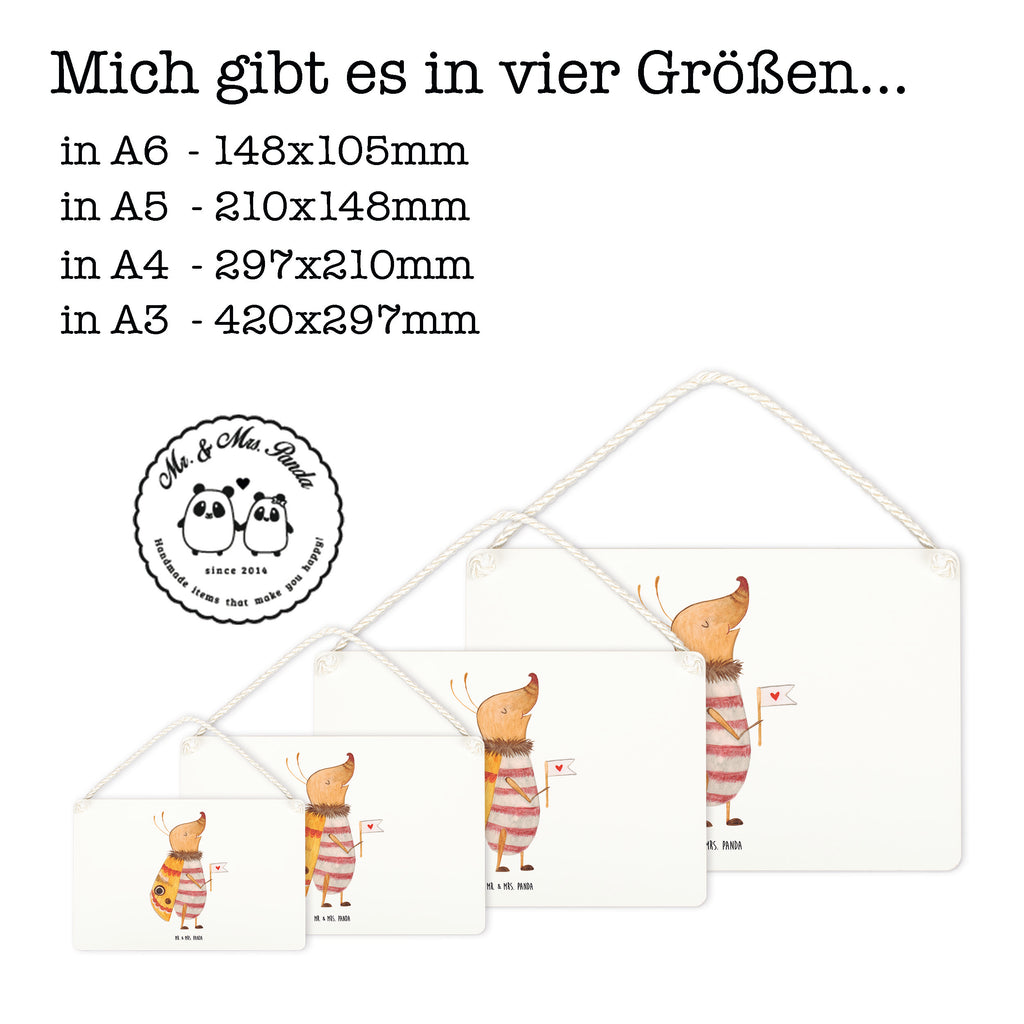 Deko Schild Nachtfalter mit Fähnchen Dekoschild, Deko Schild, Schild, Tür Schild, Türschild, Holzschild, Wandschild, Wanddeko, Tiermotive, Gute Laune, lustige Sprüche, Tiere, Nachtfalter, Käfer, Spruch lustig, Spruch witzig, süß, niedlich, Küche Deko, Was kostet die Welt