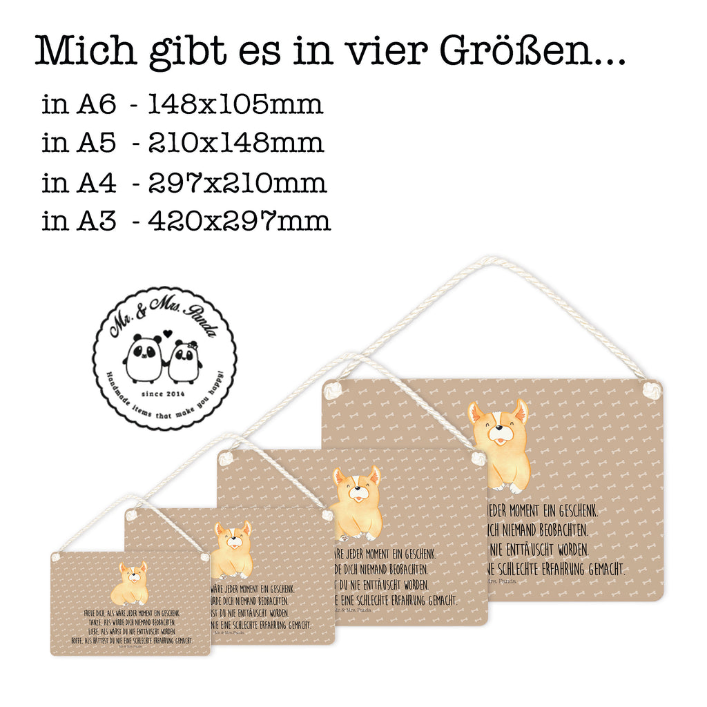 Deko Schild Corgie Dekoschild, Deko Schild, Schild, Tür Schild, Türschild, Holzschild, Wandschild, Wanddeko, Hund, Hundemotiv, Haustier, Hunderasse, Tierliebhaber, Hundebesitzer, Sprüche, Corgie, Welsh Corgie Pembroke, britisch, Motivation, Spruch, Hundespruch, Lebensfreude