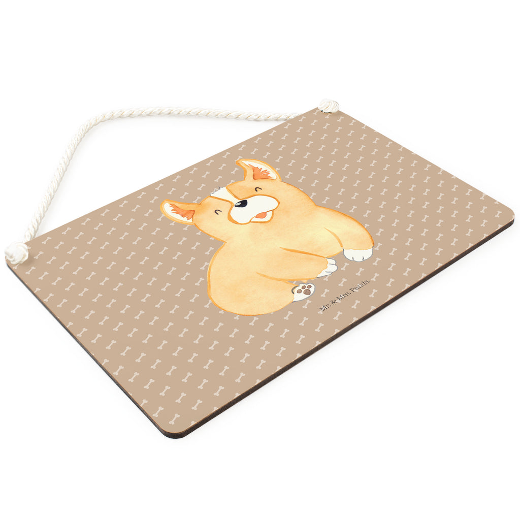 Deko Schild Corgie Dekoschild, Deko Schild, Schild, Tür Schild, Türschild, Holzschild, Wandschild, Wanddeko, Hund, Hundemotiv, Haustier, Hunderasse, Tierliebhaber, Hundebesitzer, Sprüche, Corgie, Welsh Corgie Pembroke, britisch, Motivation, Spruch, Hundespruch, Lebensfreude