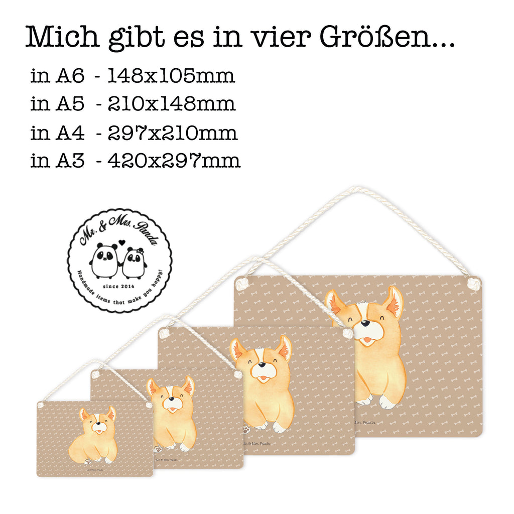 Deko Schild Corgie Dekoschild, Deko Schild, Schild, Tür Schild, Türschild, Holzschild, Wandschild, Wanddeko, Hund, Hundemotiv, Haustier, Hunderasse, Tierliebhaber, Hundebesitzer, Sprüche, Corgie, Welsh Corgie Pembroke, britisch, Motivation, Spruch, Hundespruch, Lebensfreude