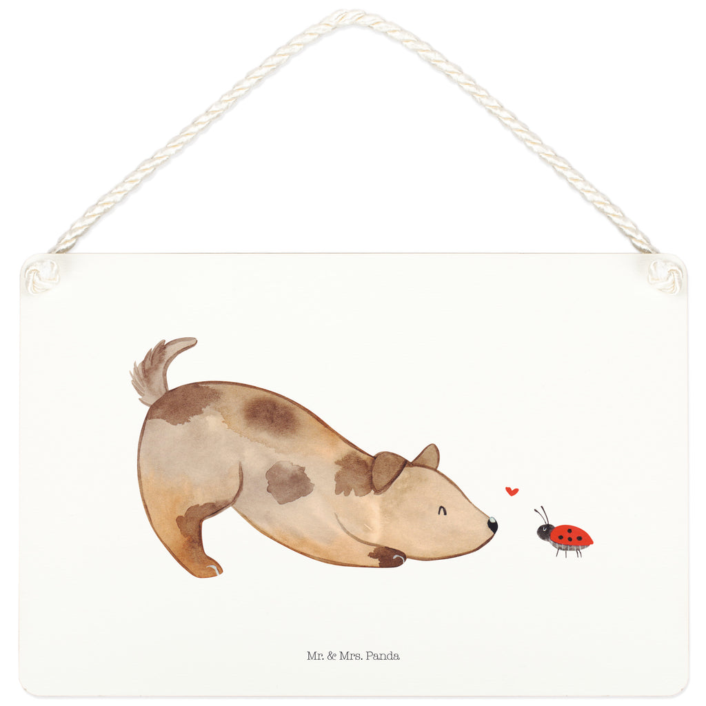 Deko Schild Hund Marienkäfer Dekoschild, Deko Schild, Schild, Tür Schild, Türschild, Holzschild, Wandschild, Wanddeko, Hund, Hundemotiv, Haustier, Hunderasse, Tierliebhaber, Hundebesitzer, Sprüche, Hunde, Hundespruch, Marienkäfer, Mischling, Mischlinghund