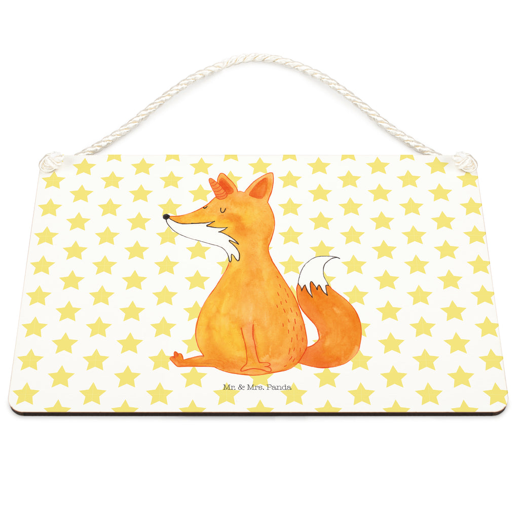 Deko Schild Fuchshörnchen Dekoschild, Deko Schild, Schild, Tür Schild, Türschild, Holzschild, Wandschild, Wanddeko, Einhorn, Einhörner, Einhorn Deko, Pegasus, Unicorn, Fuchs, Unicorns, Fuchshörnchen, Fuchshorn, Foxycorn, Füchse