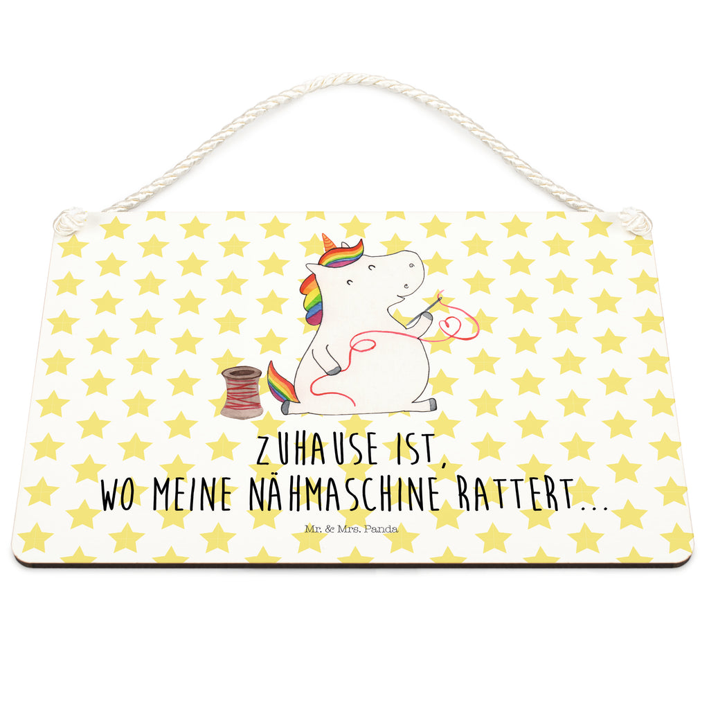 Deko Schild Einhorn Näherin Dekoschild, Deko Schild, Schild, Tür Schild, Türschild, Holzschild, Wandschild, Wanddeko, Einhorn, Einhörner, Einhorn Deko, Pegasus, Unicorn, Näherin, nähen, Mädchen, Freundin, Häkeln, Stricken, basteln, Nähzimmer