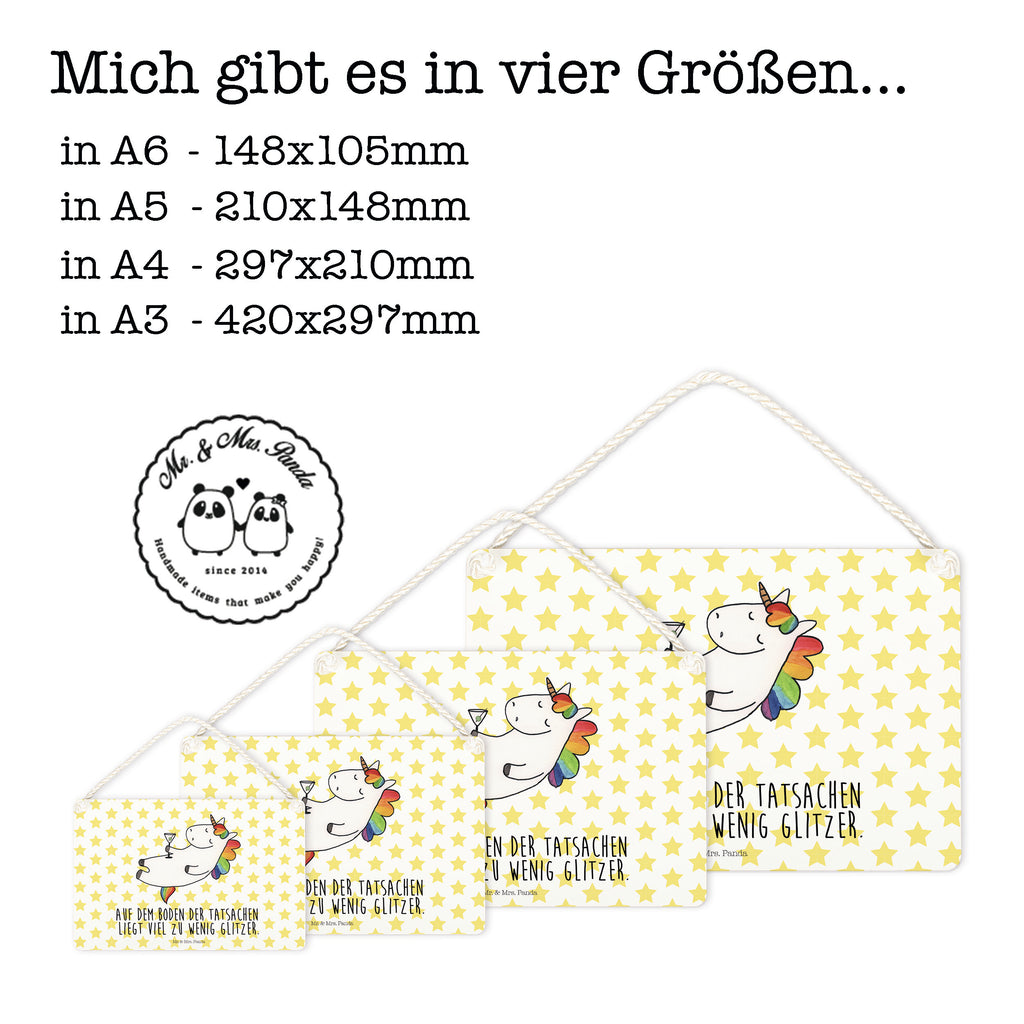 Deko Schild Einhorn Cocktail Dekoschild, Deko Schild, Schild, Tür Schild, Türschild, Holzschild, Wandschild, Wanddeko, Einhorn, Einhörner, Einhorn Deko, Pegasus, Unicorn, Party, Spaß, Feiern, Caipirinha, Rum, Cuba Libre, Sekt, Freundin, Geburtstag, lustig, witzig, Spruch, Glitzer