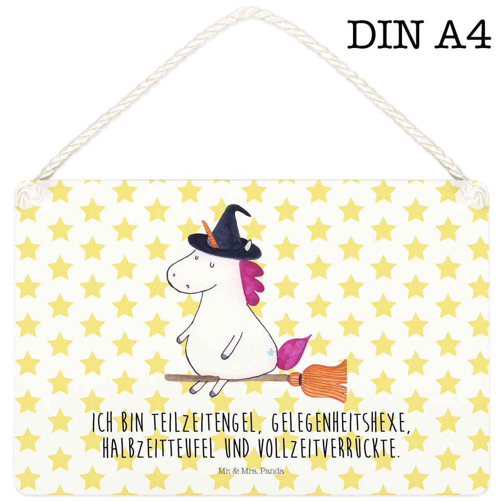 Deko Schild Einhorn Hexe Dekoschild, Deko Schild, Schild, Tür Schild, Türschild, Holzschild, Wandschild, Wanddeko, Einhorn, Einhörner, Einhorn Deko, Pegasus, Unicorn, Frau, Ehefrau, Hexe, Teufel, Engel, Verrückte, Freundin, Leben, Zicke
