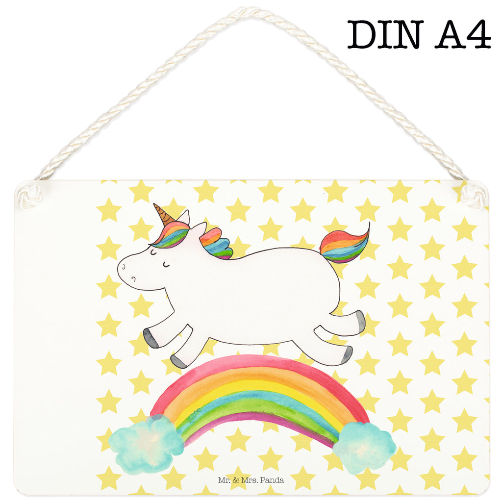Deko Schild Einhorn Regenbogen Dekoschild, Deko Schild, Schild, Tür Schild, Türschild, Holzschild, Wandschild, Wanddeko, Einhorn, Einhörner, Einhorn Deko, Pegasus, Unicorn, Regenbogen, Glitzer, Einhornpower, Erwachsenwerden, Einhornautobahn