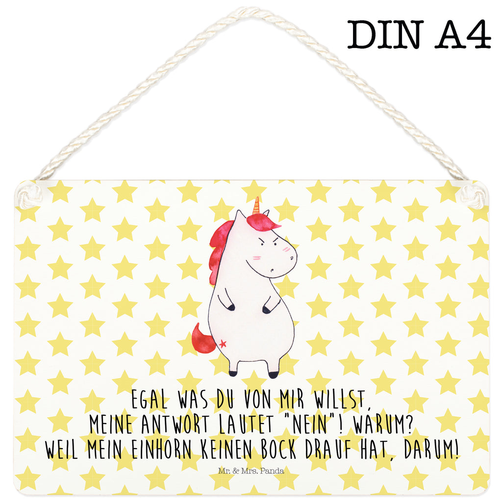 Deko Schild Einhorn wütend Dekoschild, Deko Schild, Schild, Tür Schild, Türschild, Holzschild, Wandschild, Wanddeko, Einhorn, Einhörner, Einhorn Deko, Pegasus, Unicorn, Realität, Ansage, lustlos, nein, Büro, Arbeit, wütend, dumme Fragen, lustig, Spaß, Geschenk